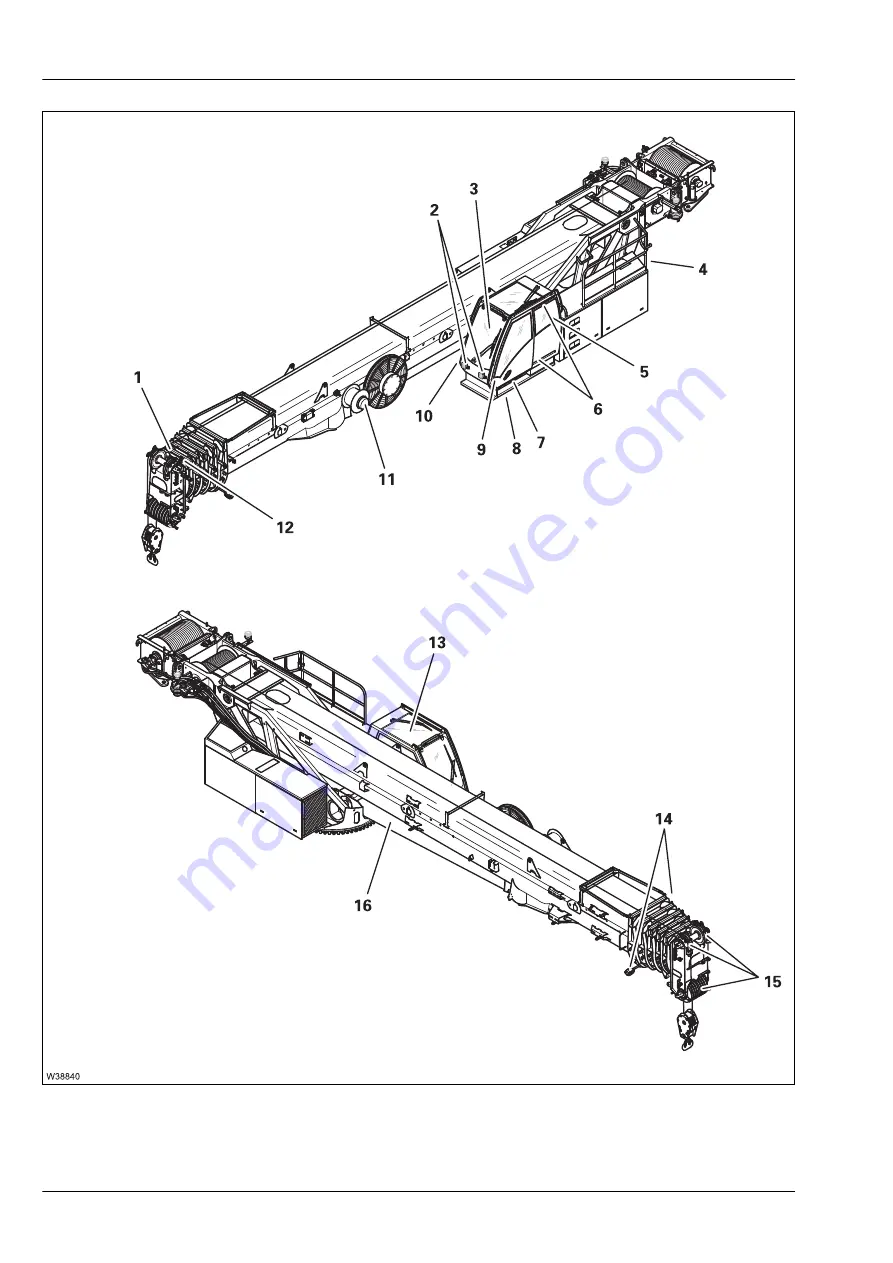 Manitowoc Grove GMK 5200-1 Maintenance Manual Download Page 228