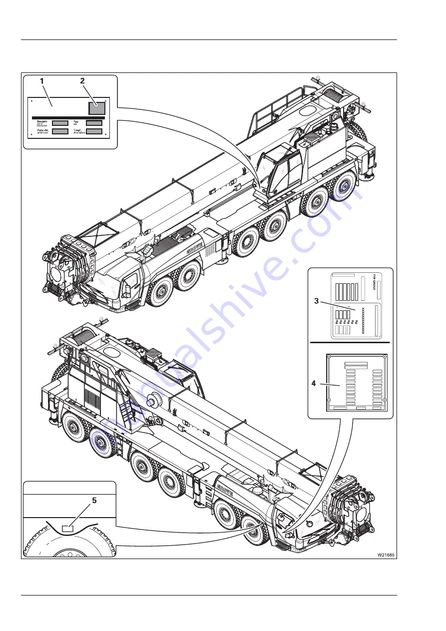 Manitowoc GROVE GMK 6400 Скачать руководство пользователя страница 60