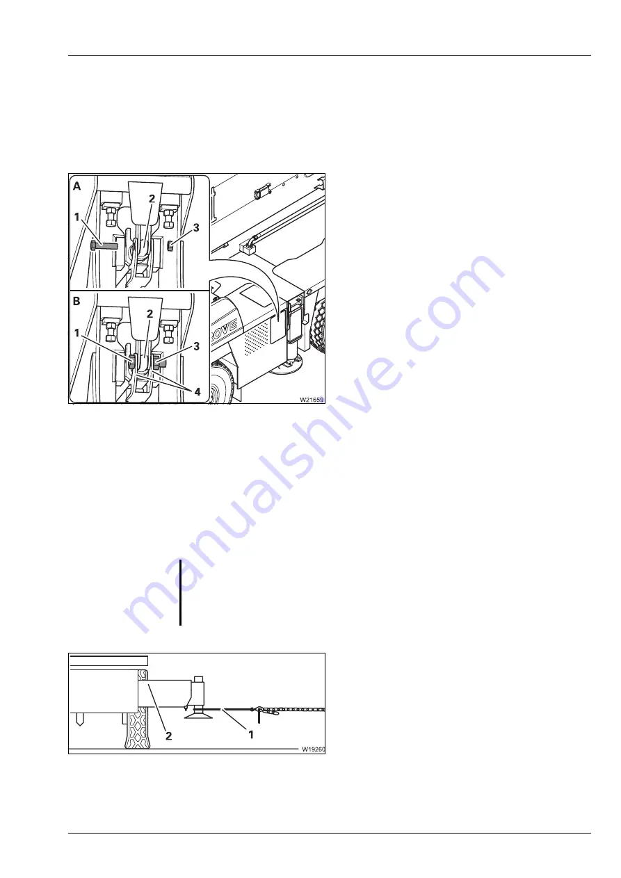 Manitowoc GROVE GMK 6400 Operating Manual Download Page 309