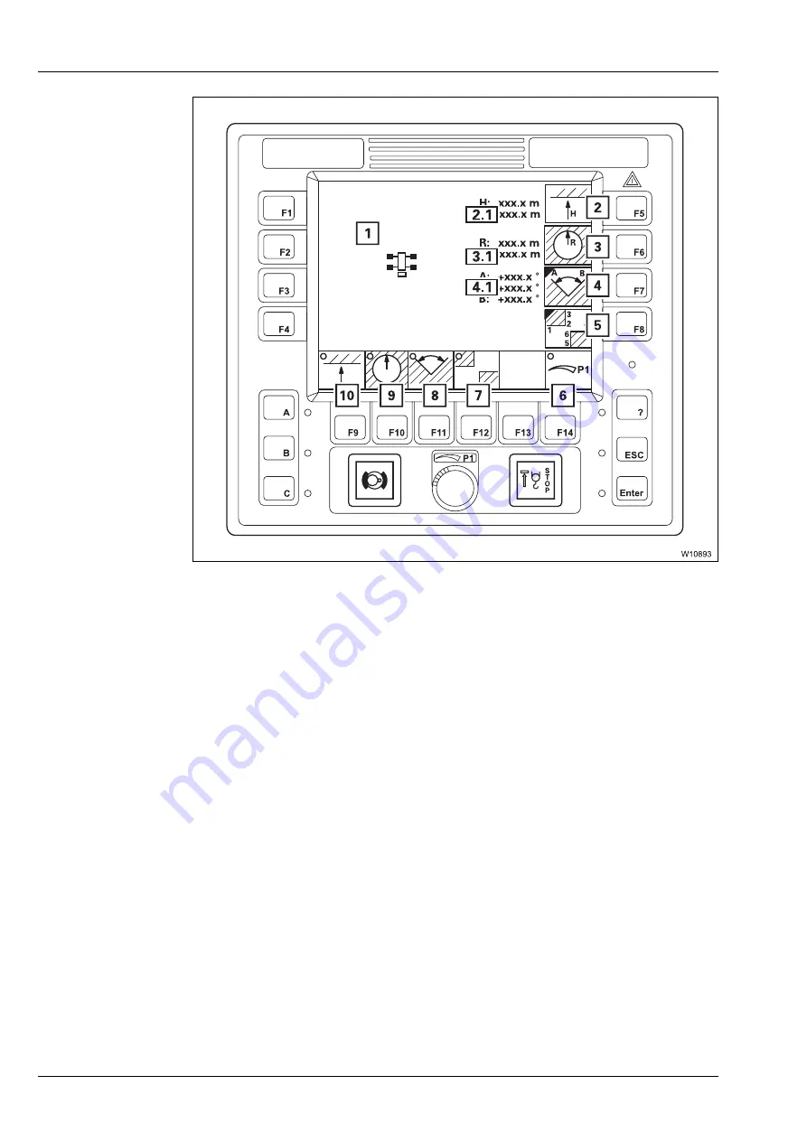 Manitowoc GROVE GMK 6400 Operating Manual Download Page 470