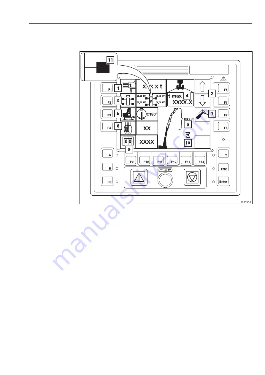 Manitowoc GROVE GMK 6400 Operating Manual Download Page 475