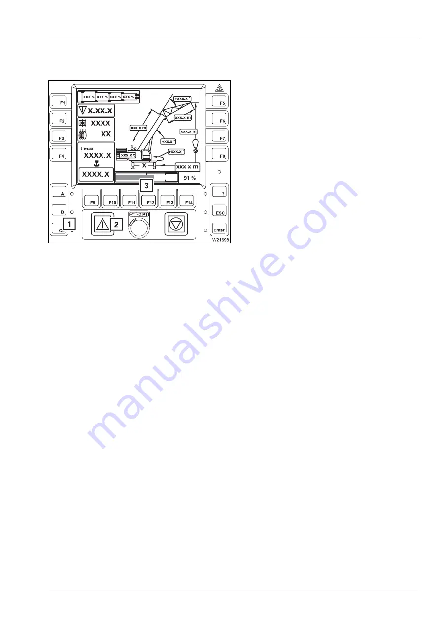 Manitowoc GROVE GMK 6400 Operating Manual Download Page 607