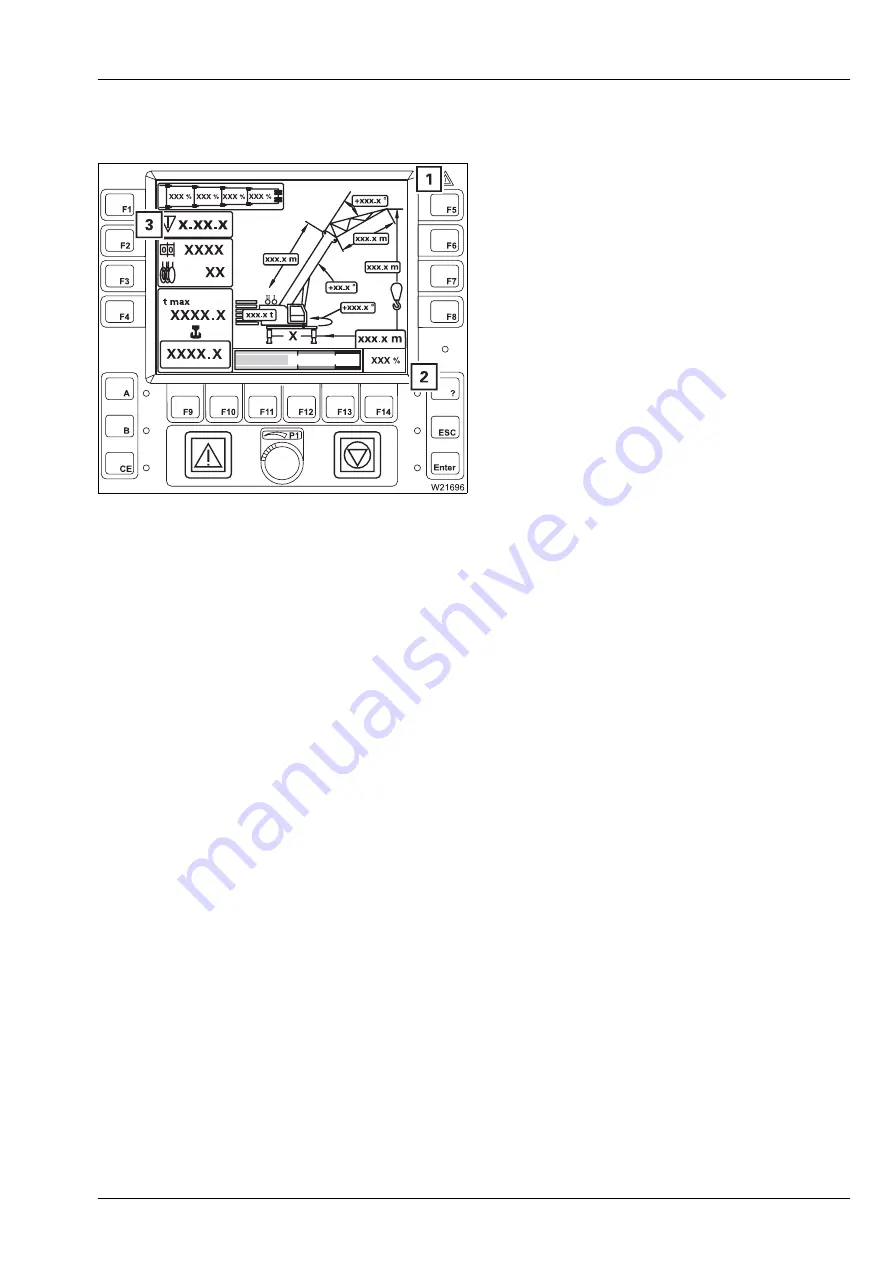 Manitowoc GROVE GMK 6400 Operating Manual Download Page 609