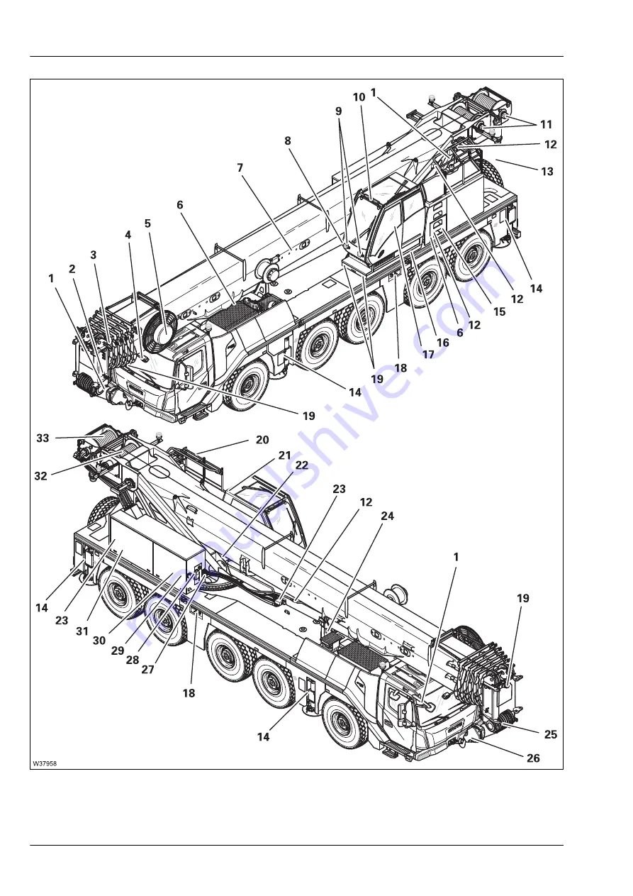 Manitowoc GROVE GMK5150L Operating Manual Download Page 416