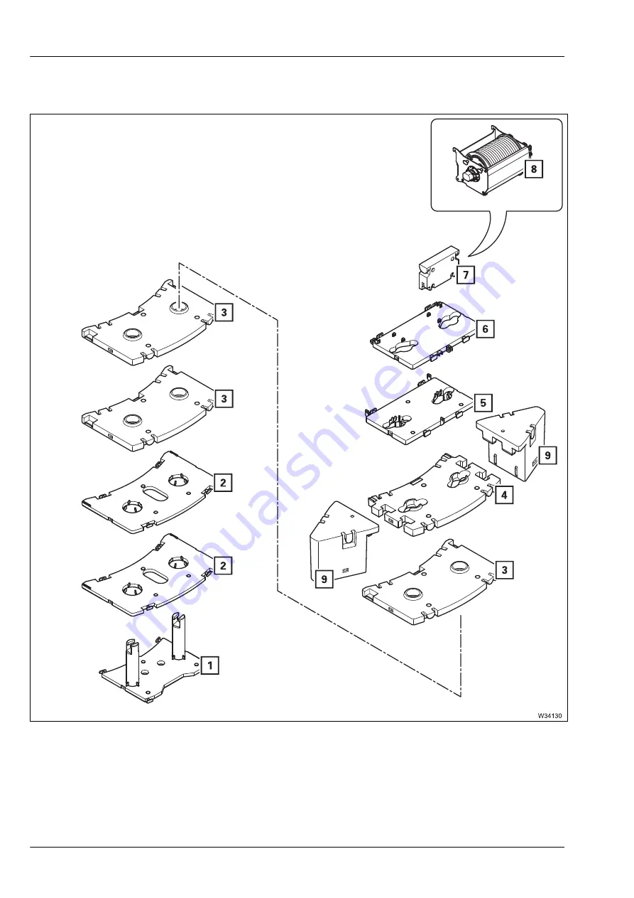 Manitowoc GROVE GMK5150L Operating Manual Download Page 842