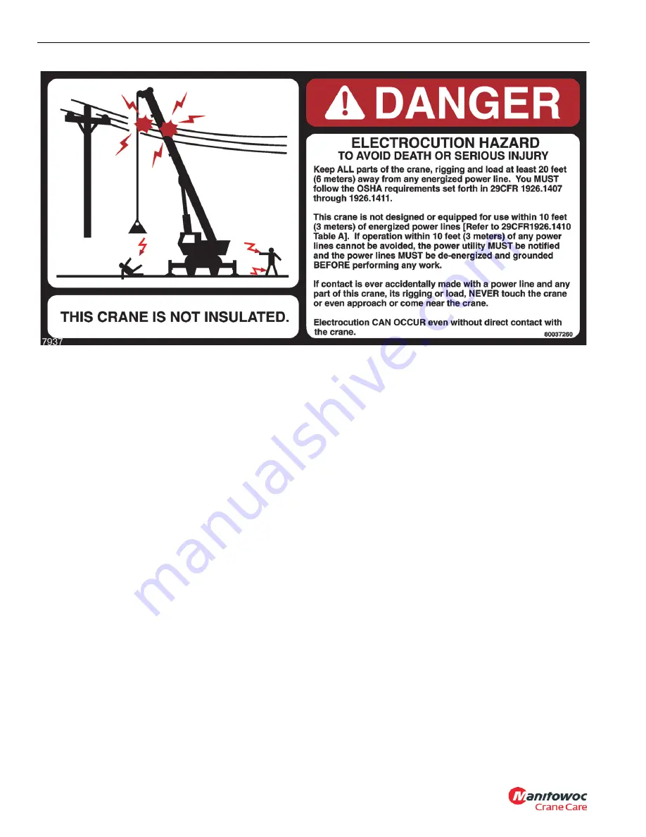 Manitowoc Grove GRT880 Operator'S Manual Download Page 40