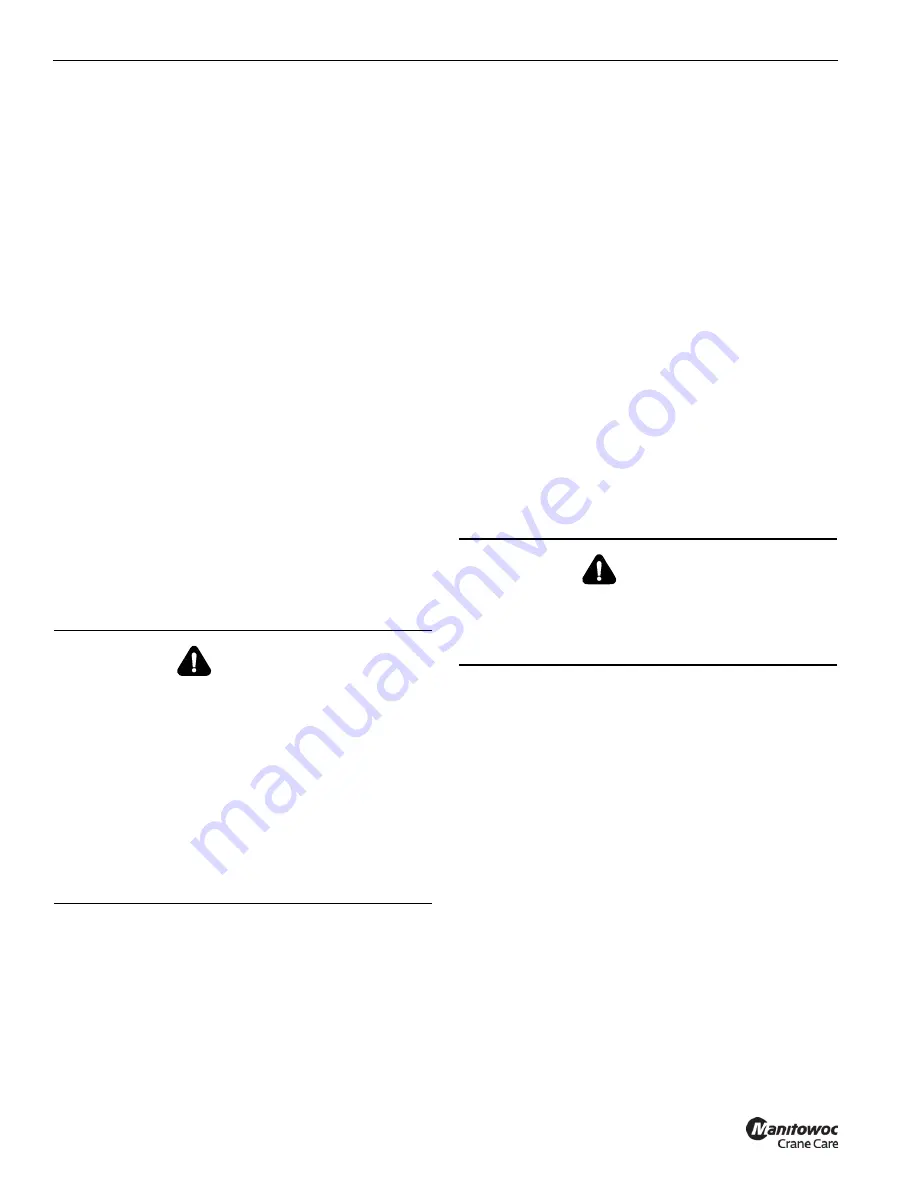 Manitowoc Grove GRT880 Operator'S Manual Download Page 146