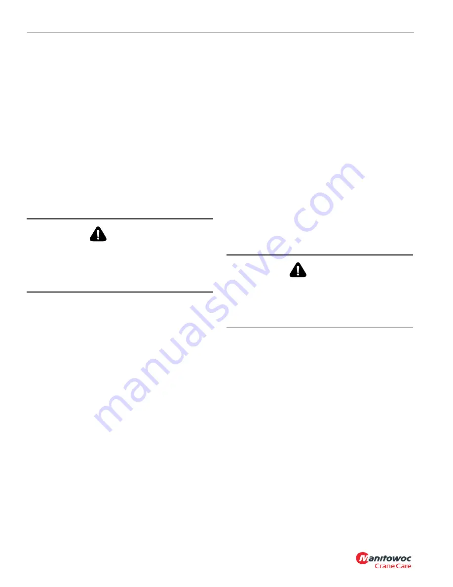 Manitowoc Grove GRT9165 Service Manual Download Page 52