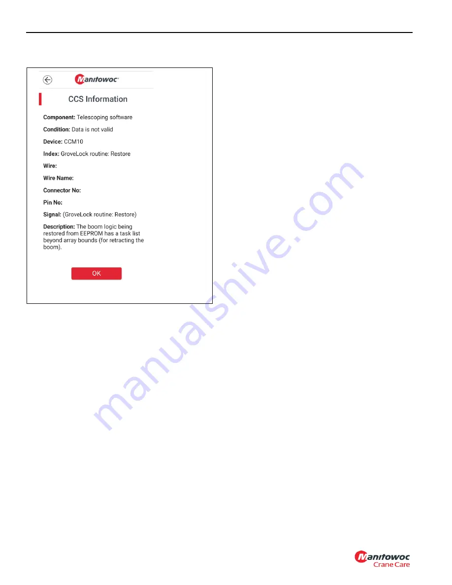 Manitowoc Grove GRT9165 Service Manual Download Page 134