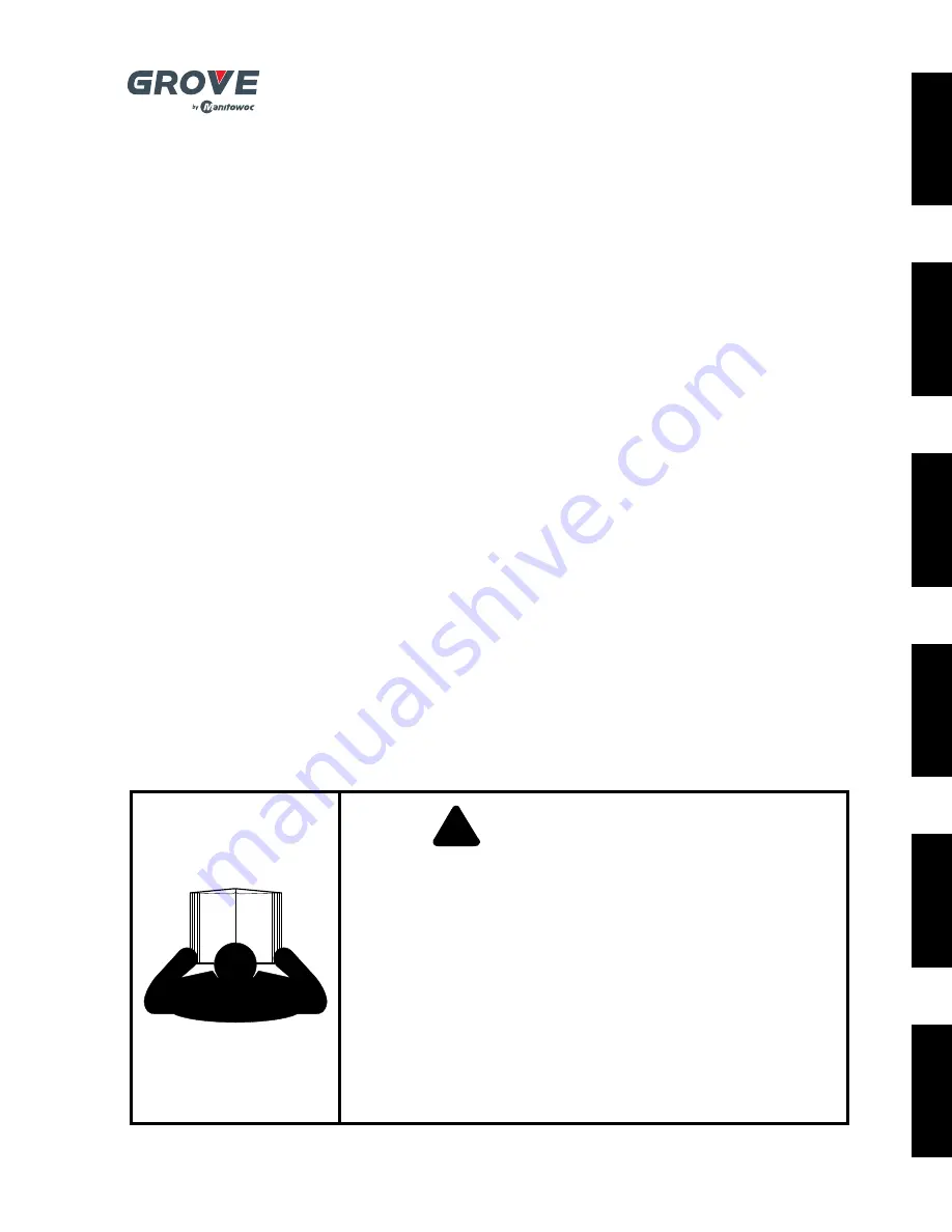 Manitowoc Grove TMS800E13 Operator'S Manual Download Page 7