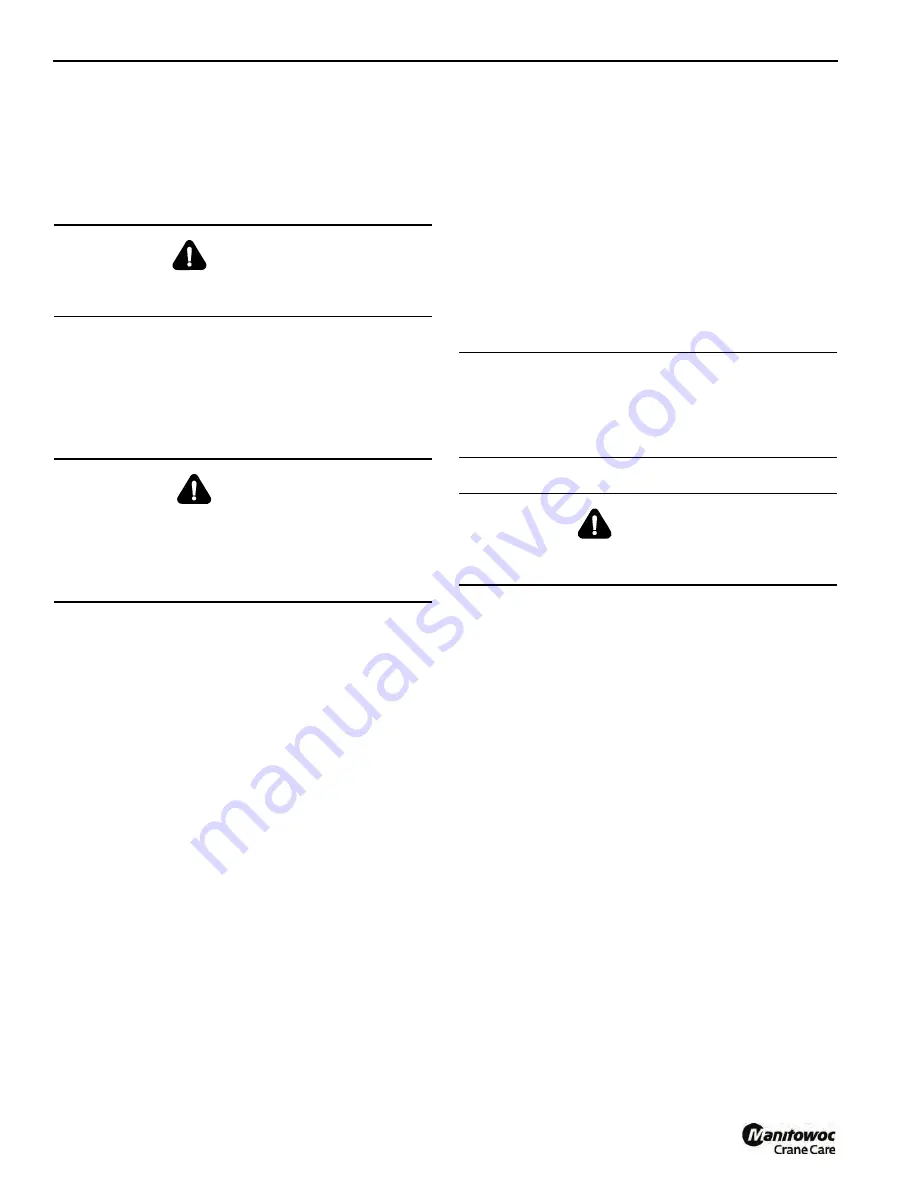 Manitowoc Grove TMS800E13 Operator'S Manual Download Page 100