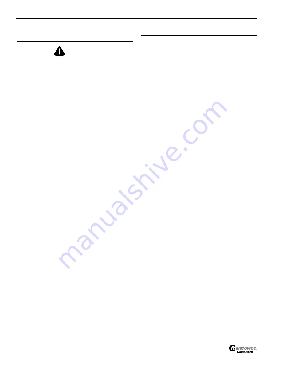 Manitowoc Grove YB5515-2 Service And Maintenance Manual Download Page 44