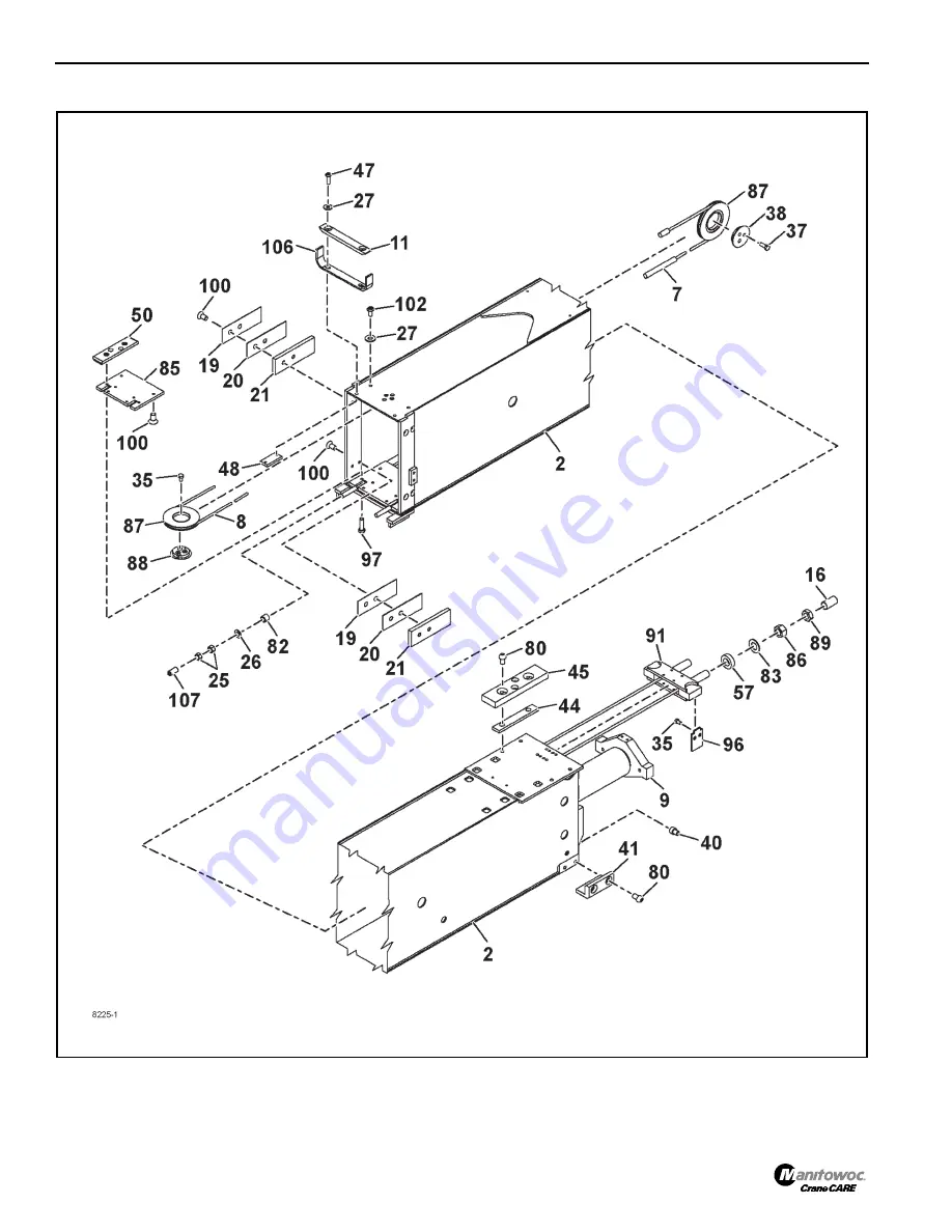 Manitowoc Grove YB5515-2 Service And Maintenance Manual Download Page 257