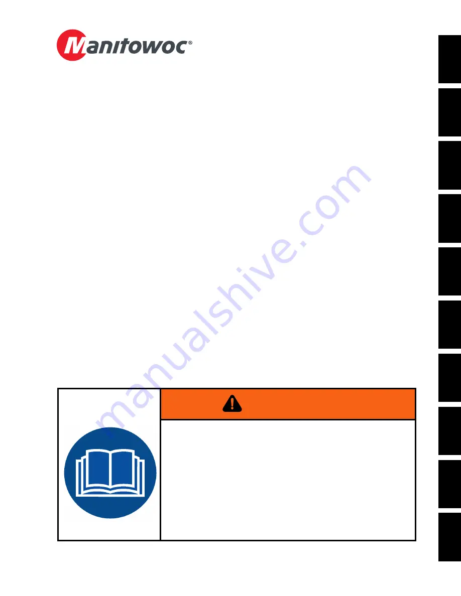 Manitowoc MLC150-1 Service Maintenance Manual Download Page 3