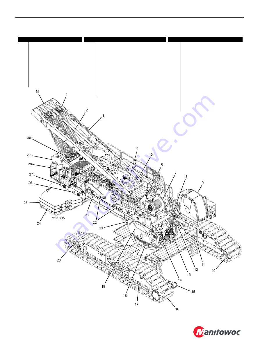 Manitowoc MLC650 Service Maintenance Manual Download Page 20