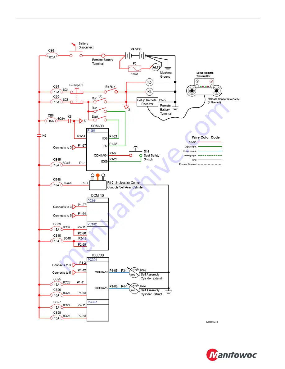 Manitowoc MLC650 Service Maintenance Manual Download Page 334