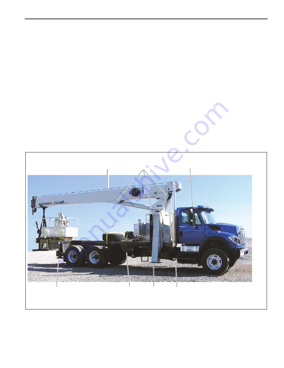 Manitowoc National Crane 800D Operator'S And Service Manual Download Page 105