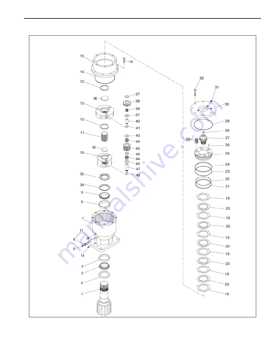 Manitowoc National Crane 800D Operator'S And Service Manual Download Page 179