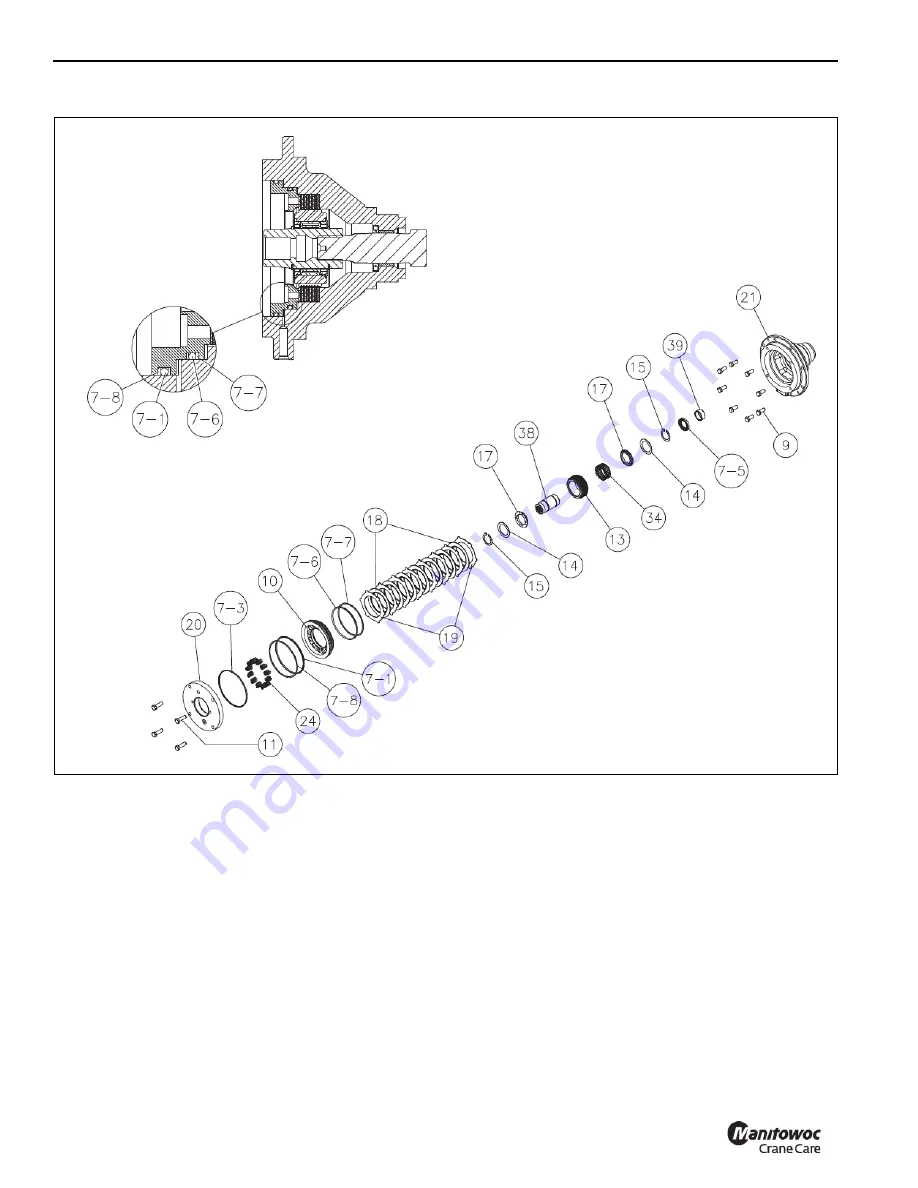 Manitowoc National Crane 800D Скачать руководство пользователя страница 244