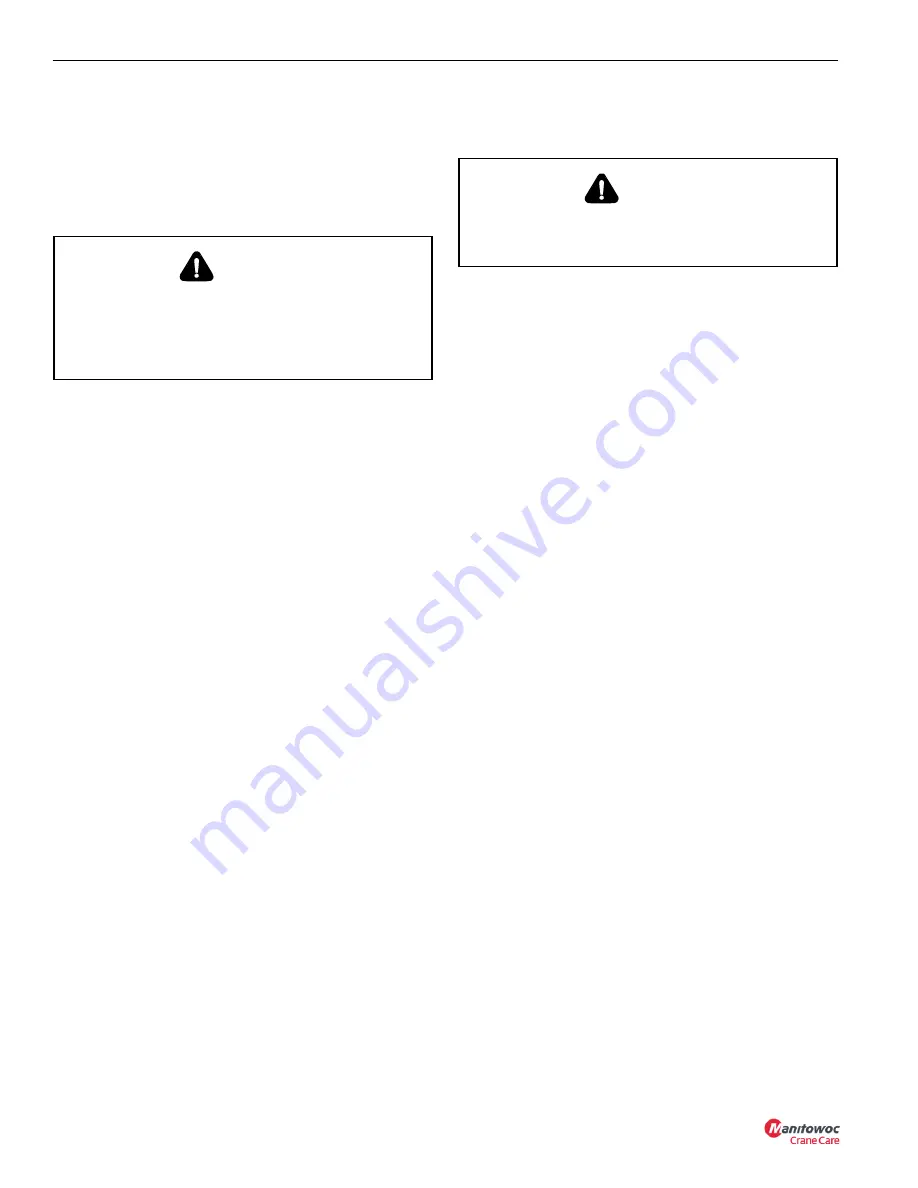 Manitowoc National Crane NBT30H-2 Service Manual Download Page 154