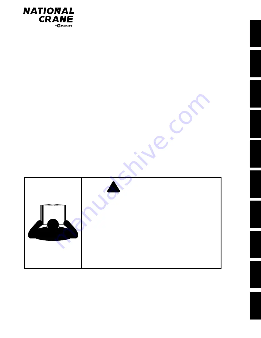 Manitowoc National Crane NBT40 Series Service Manual Download Page 3