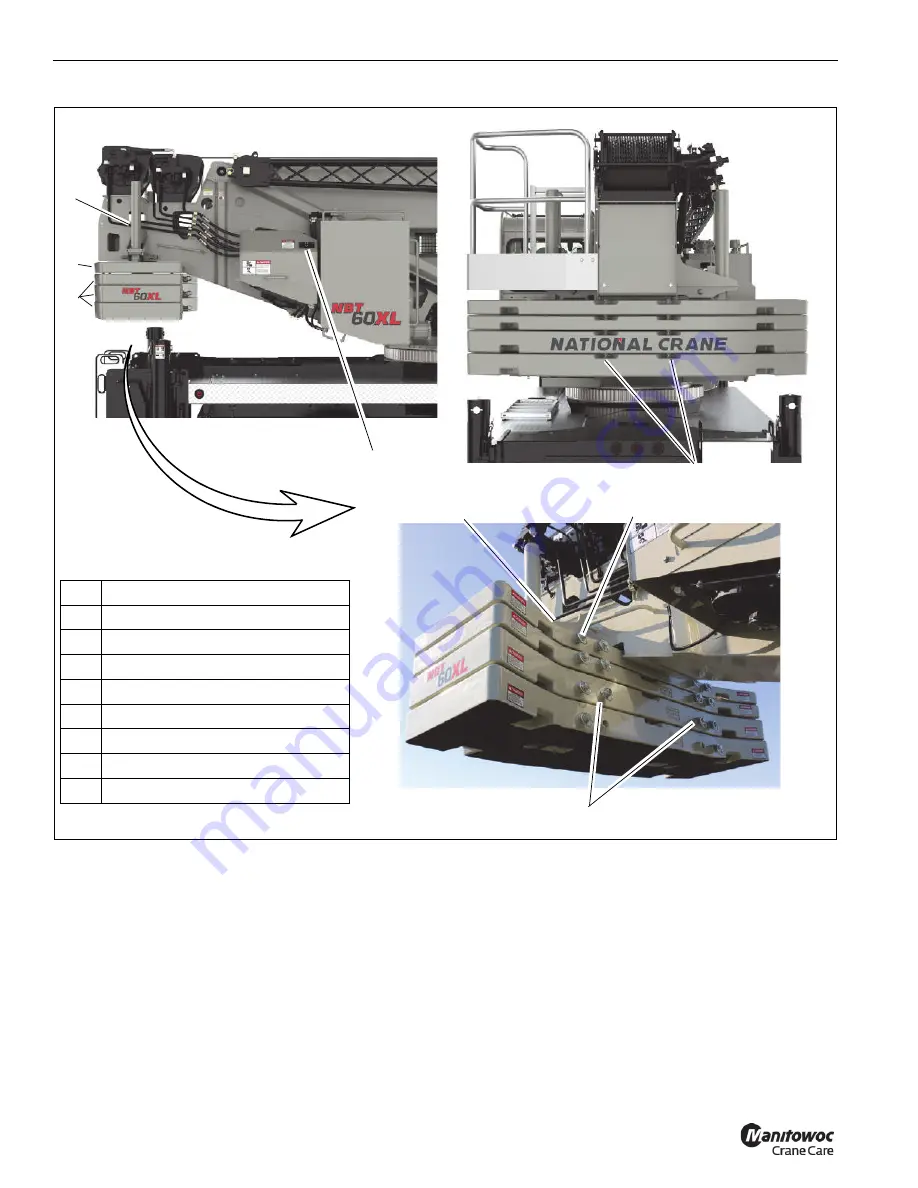 Manitowoc NBT60XL Operator'S Manual Download Page 124