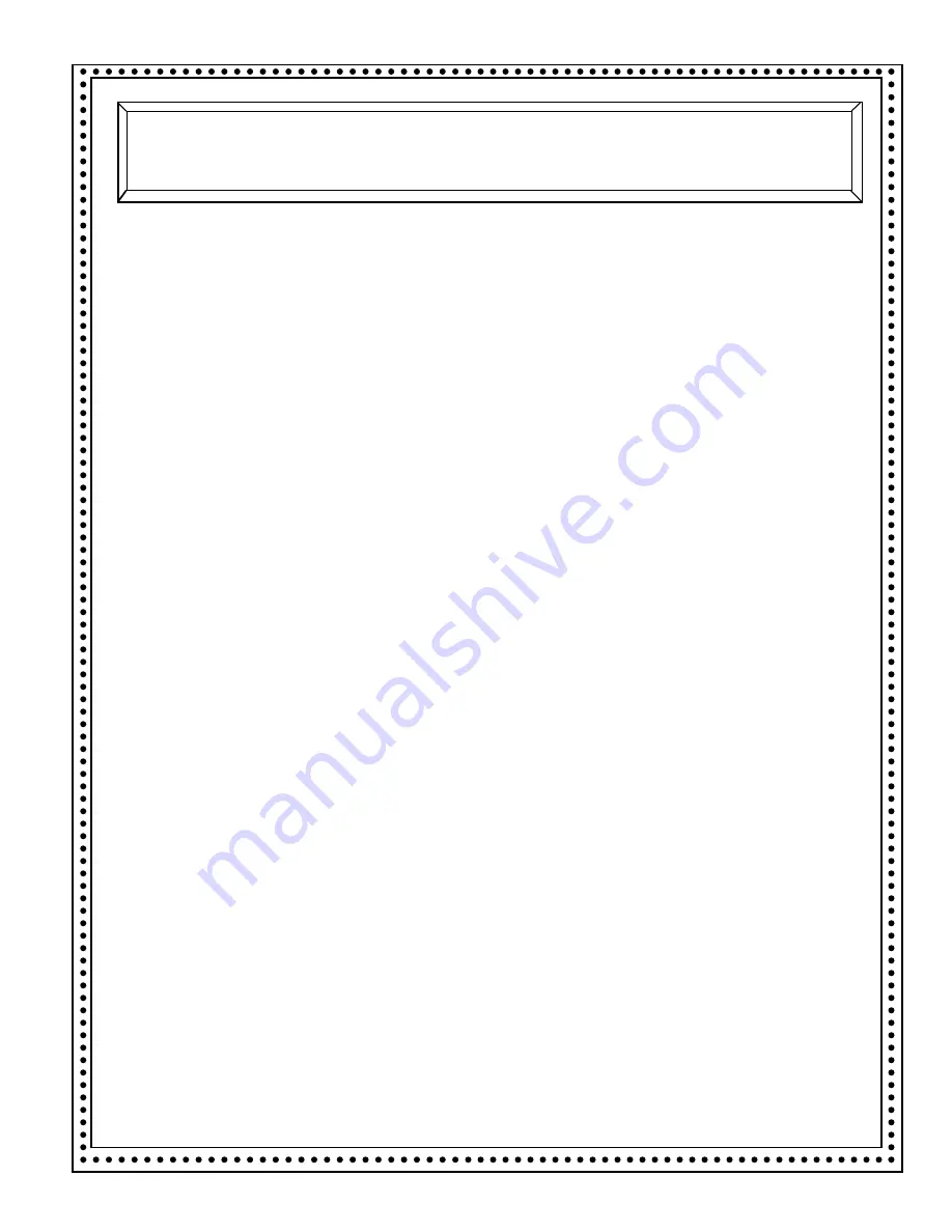 Manley 50 WATT MONOBLOCK AMPLIFIER Owner'S Manual Download Page 9