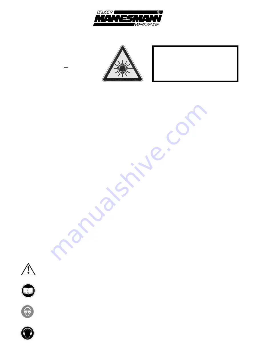 Mannesmann 12782 User Manual Download Page 15