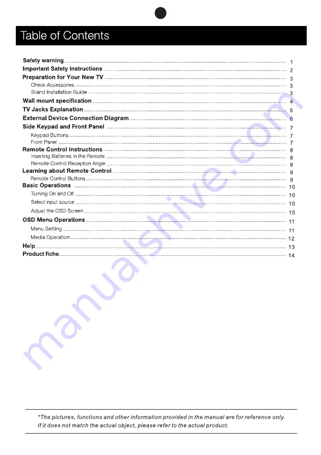 Manta 32LHN19S User Manual Download Page 22