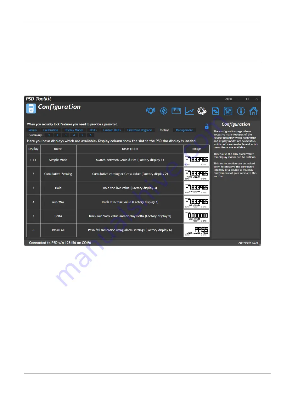 Mantracourt PSDS-HSBK Скачать руководство пользователя страница 44