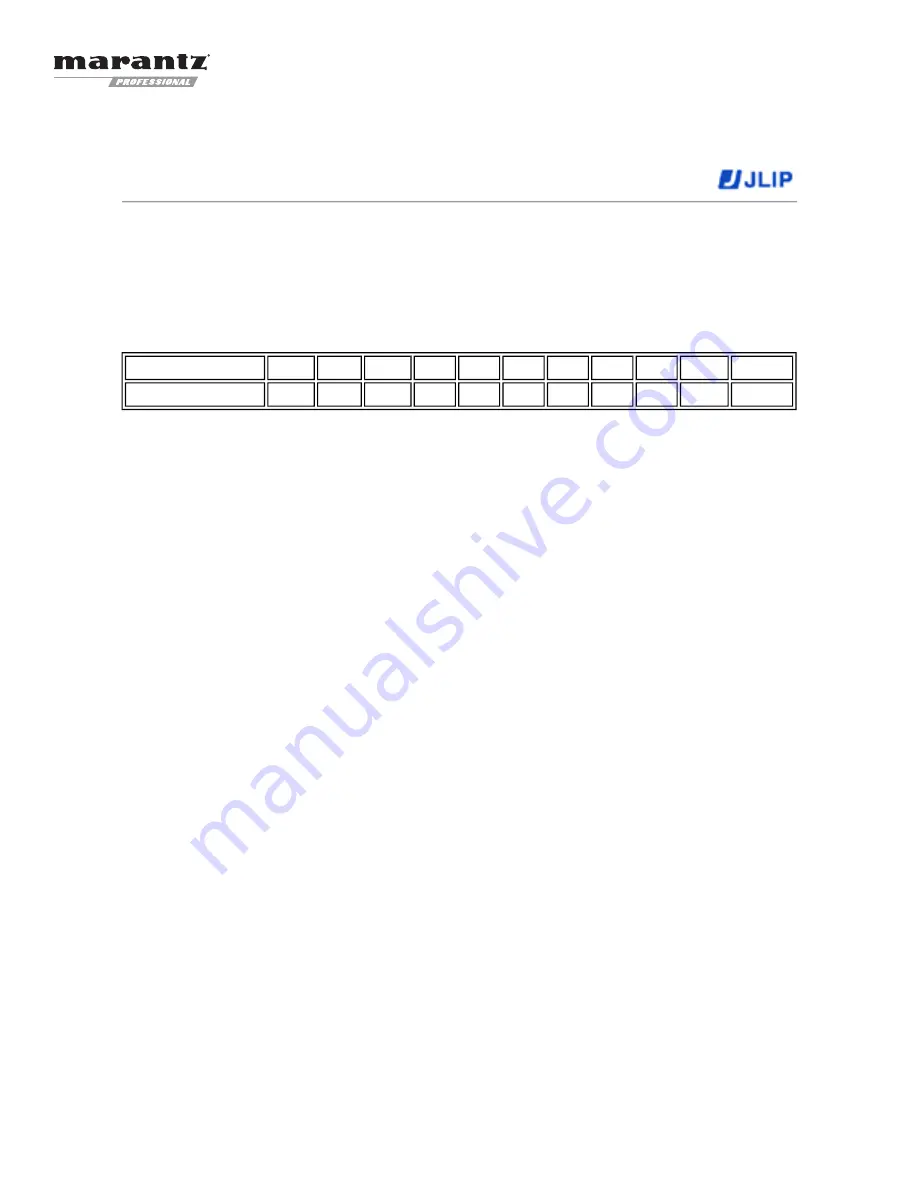 Marantz professional MV8300P Technical Manual Download Page 10