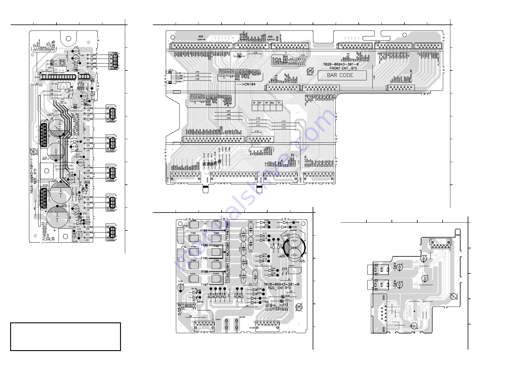 Marantz AV7005/N1B Service Manual Download Page 74