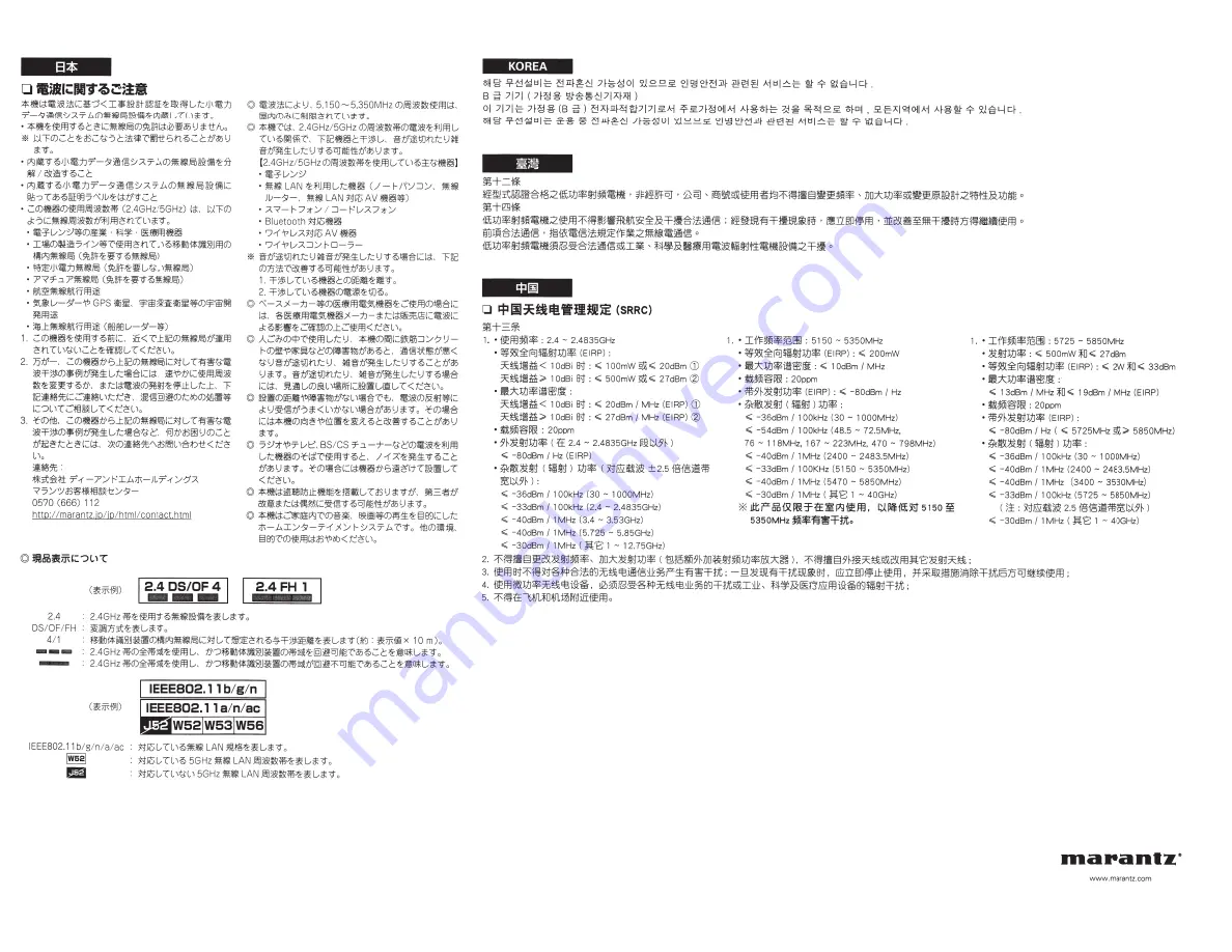 Marantz AV7703 Owner'S Manual Download Page 378