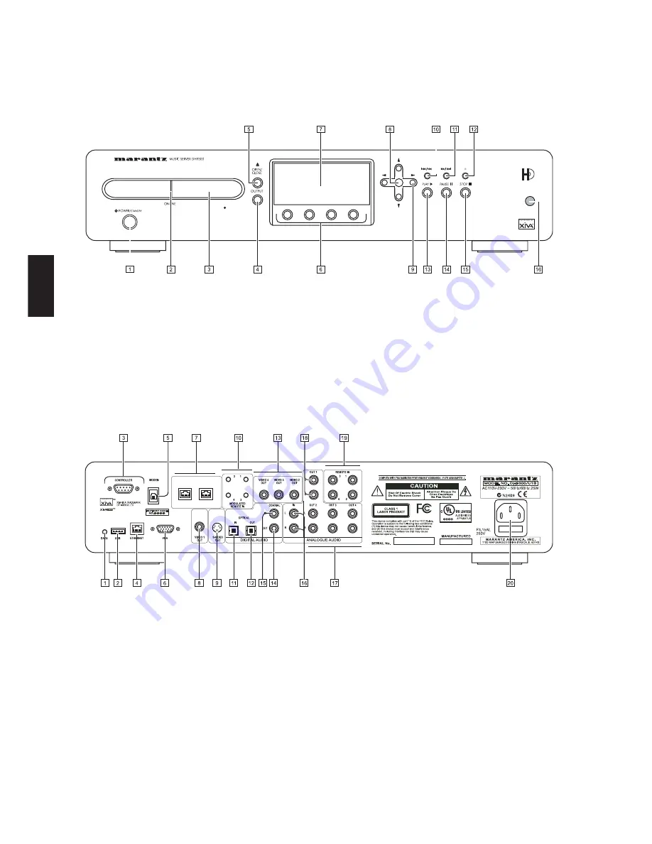 Marantz DH9300 Скачать руководство пользователя страница 100