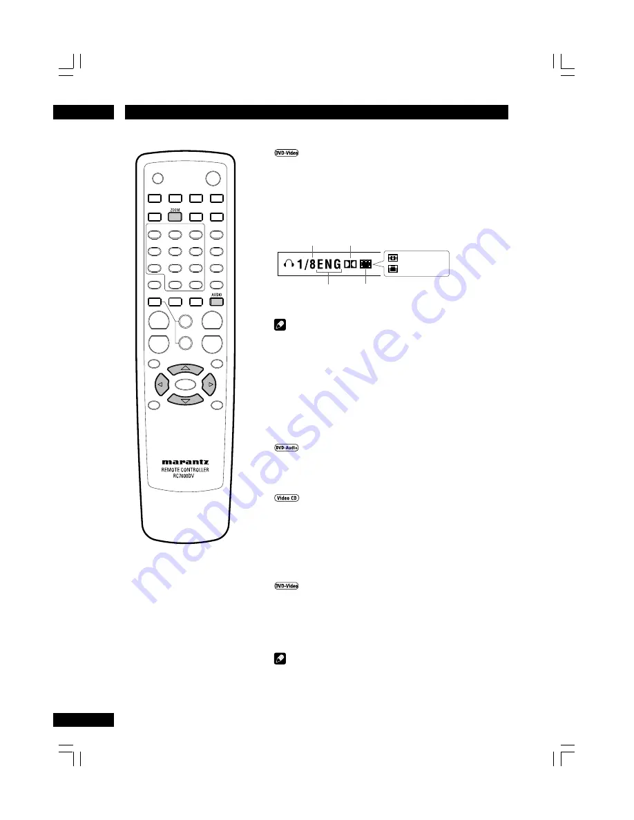 Marantz DV7600 User Manual Download Page 24