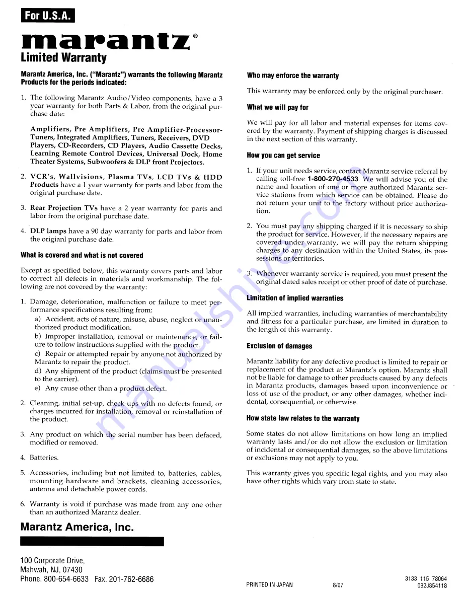 Marantz PM-KI-PEARL User Manual Download Page 35