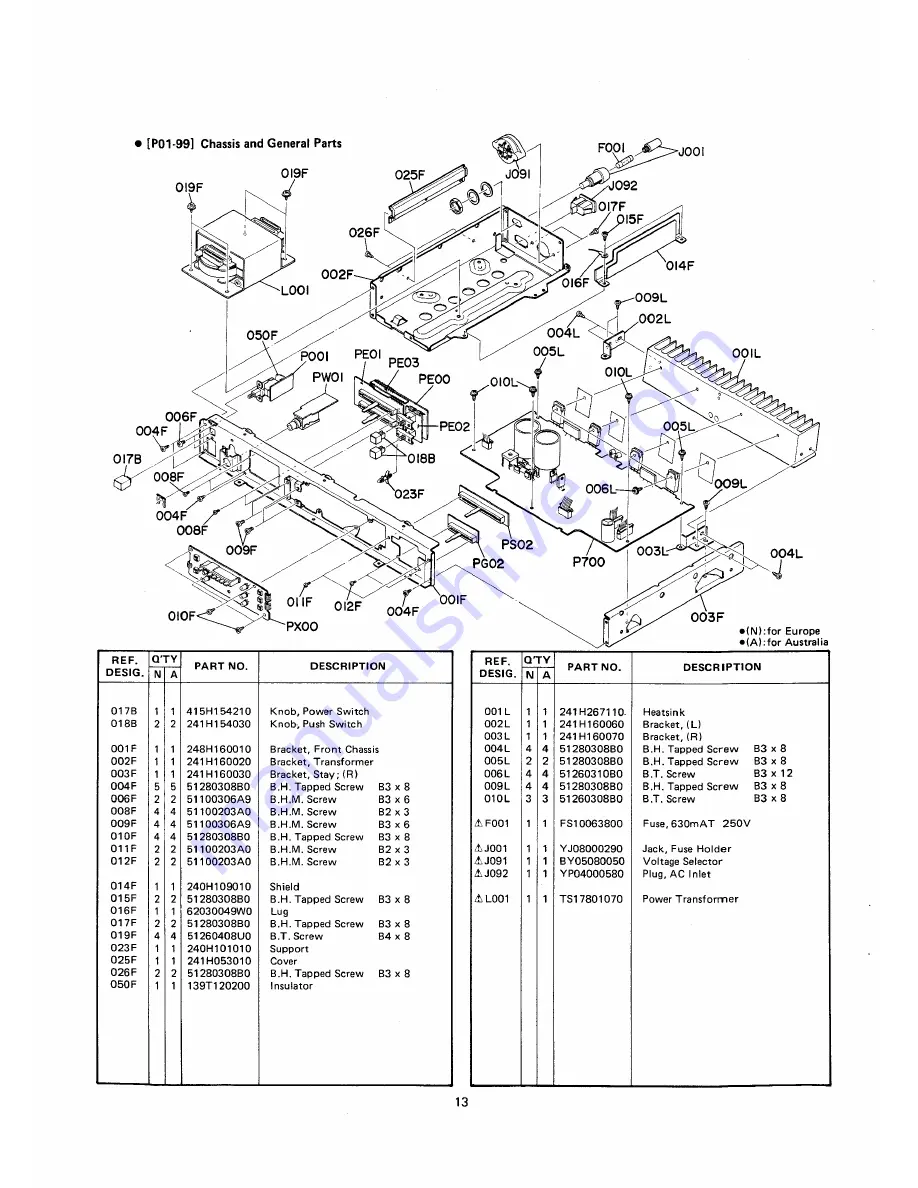 Marantz PM230 Service Manual Download Page 14