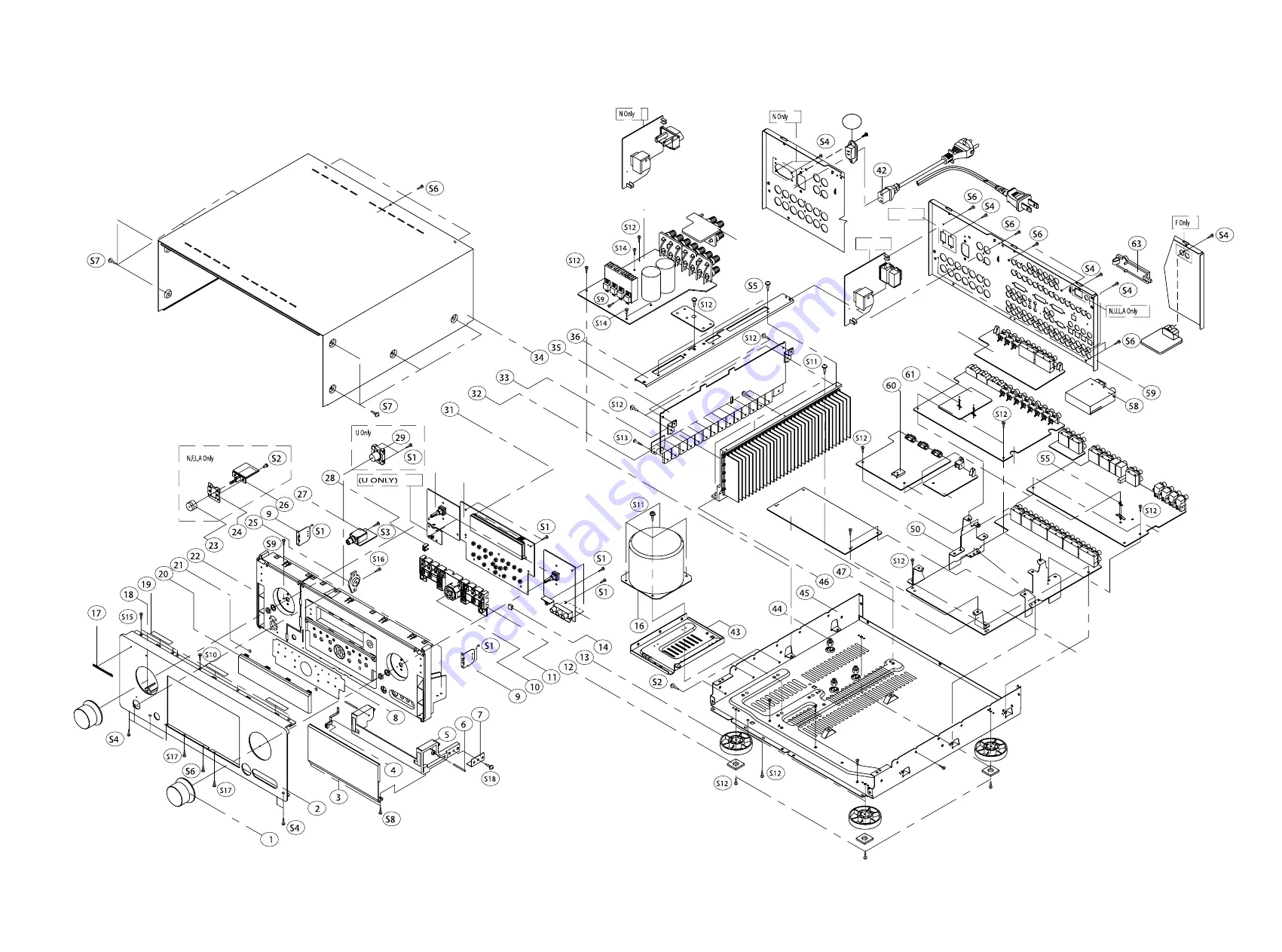 Marantz PS7500 Service Manual Download Page 73