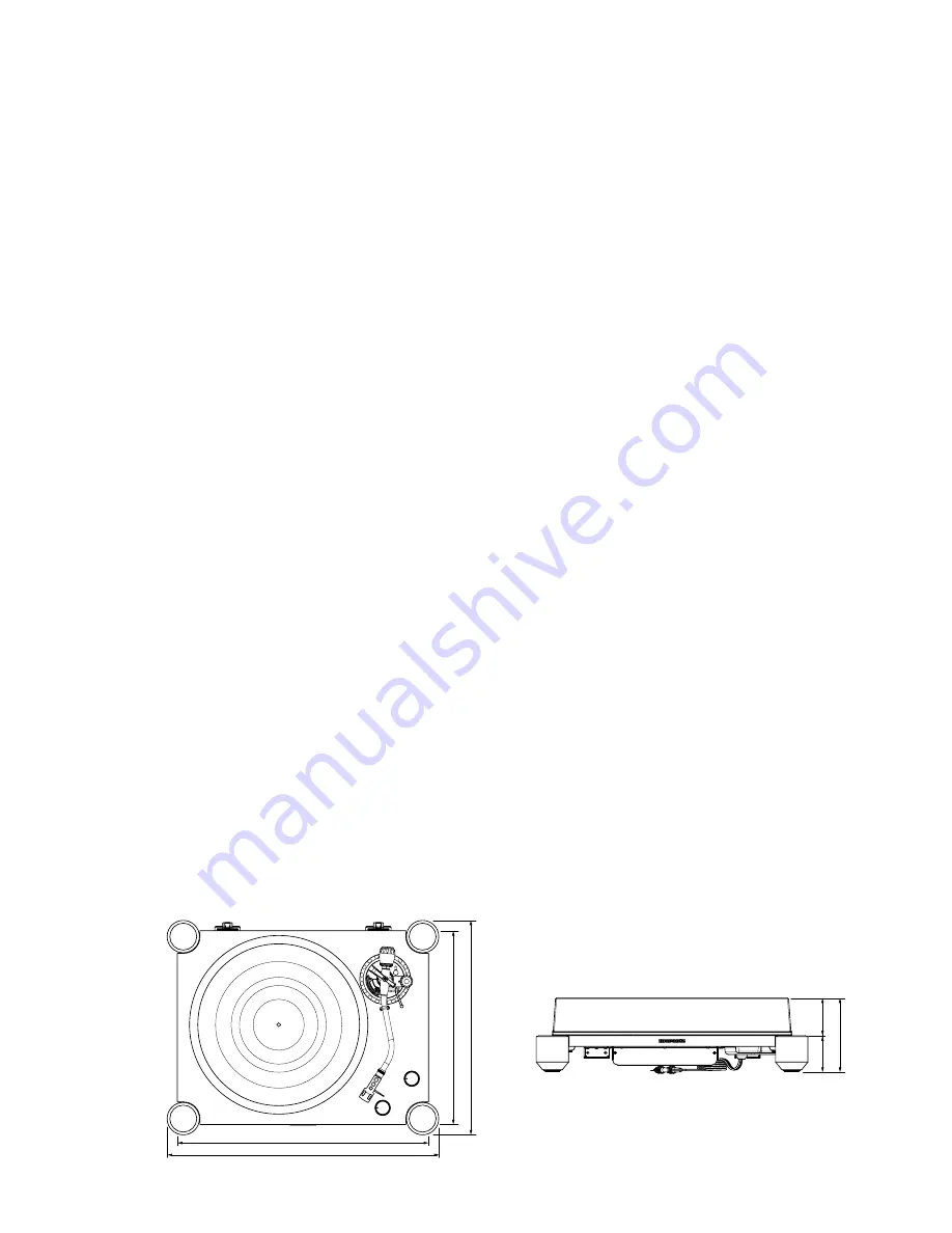 Marantz TT8001 Service Manual Download Page 3