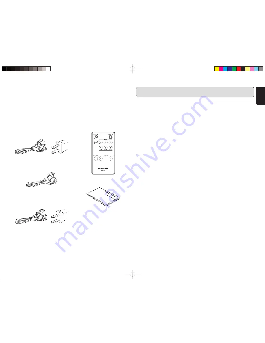 Marantz VS3002 User Manual Download Page 6