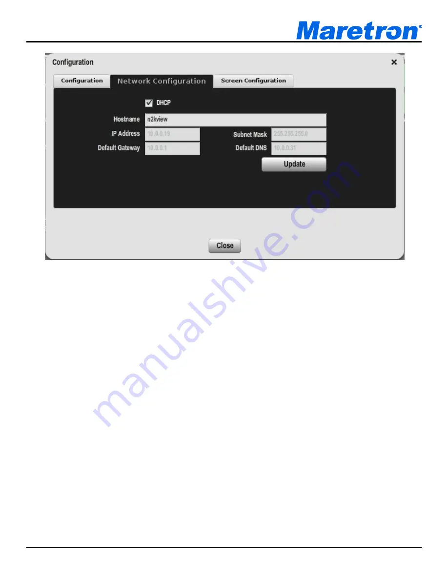 Maretron TSM1330C Скачать руководство пользователя страница 21