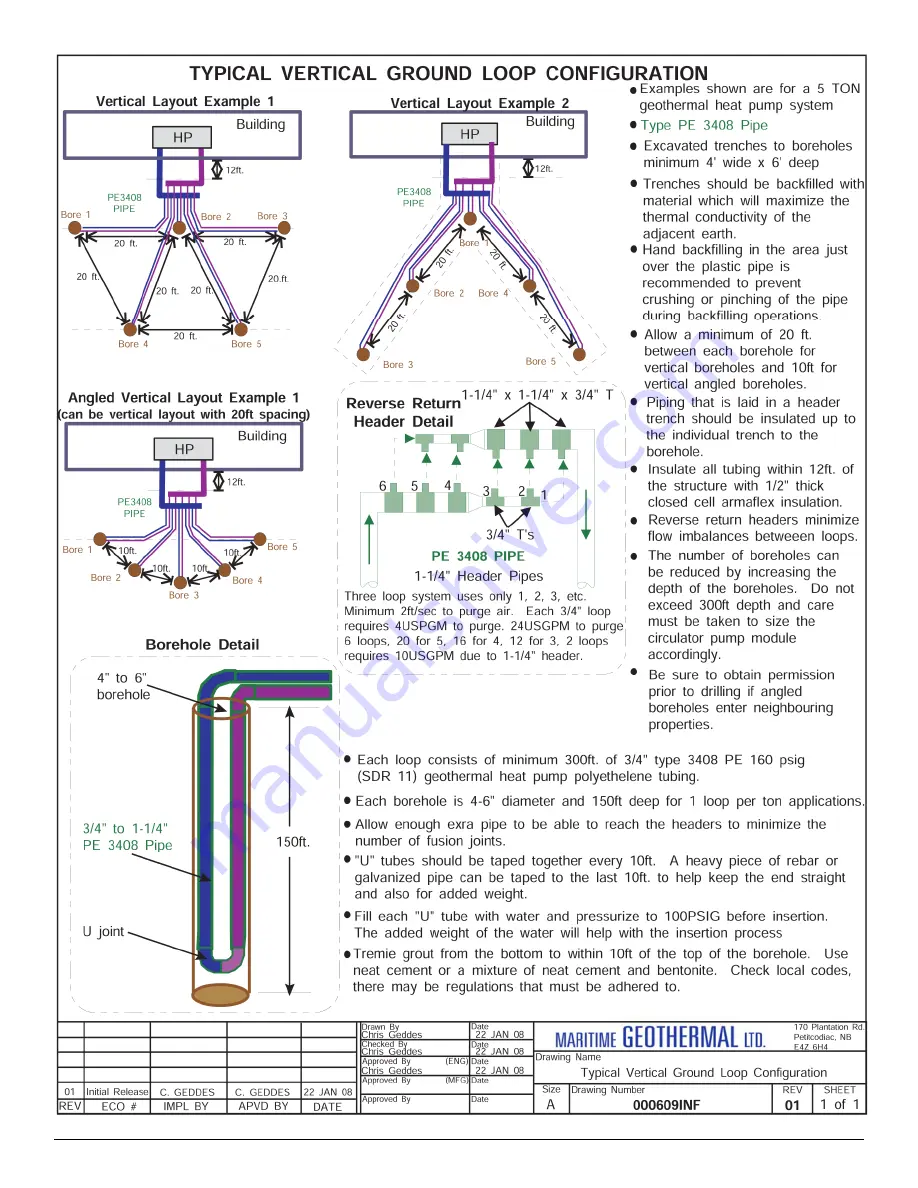 Maritime Geothermal TF-45 Installation And Service Manual Download Page 31