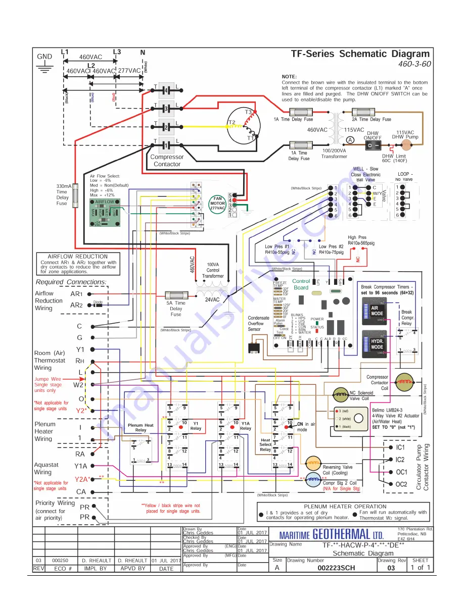 Maritime Geothermal TF-45 Installation And Service Manual Download Page 78