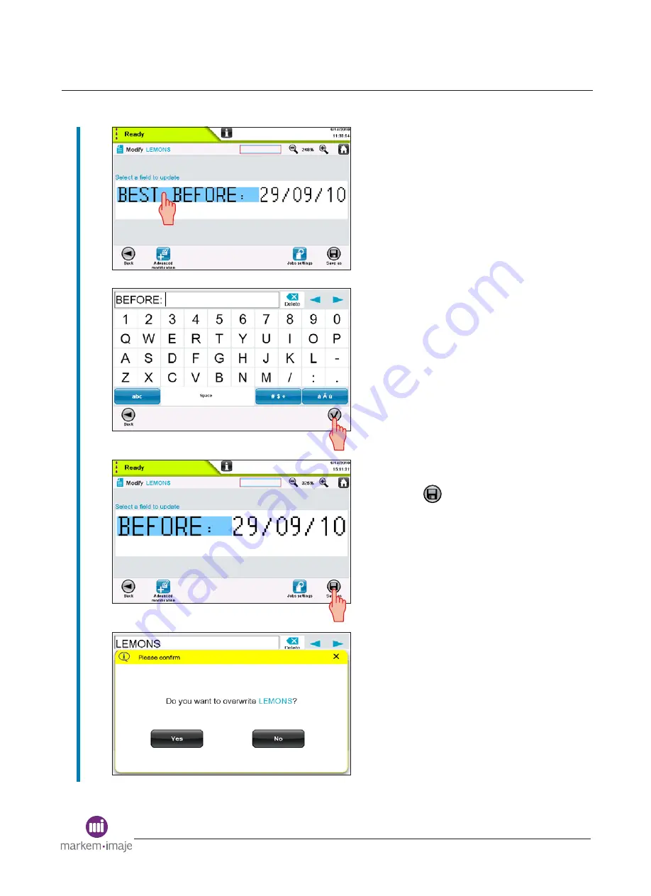 Markem Imaje 9232 User Manual Download Page 42