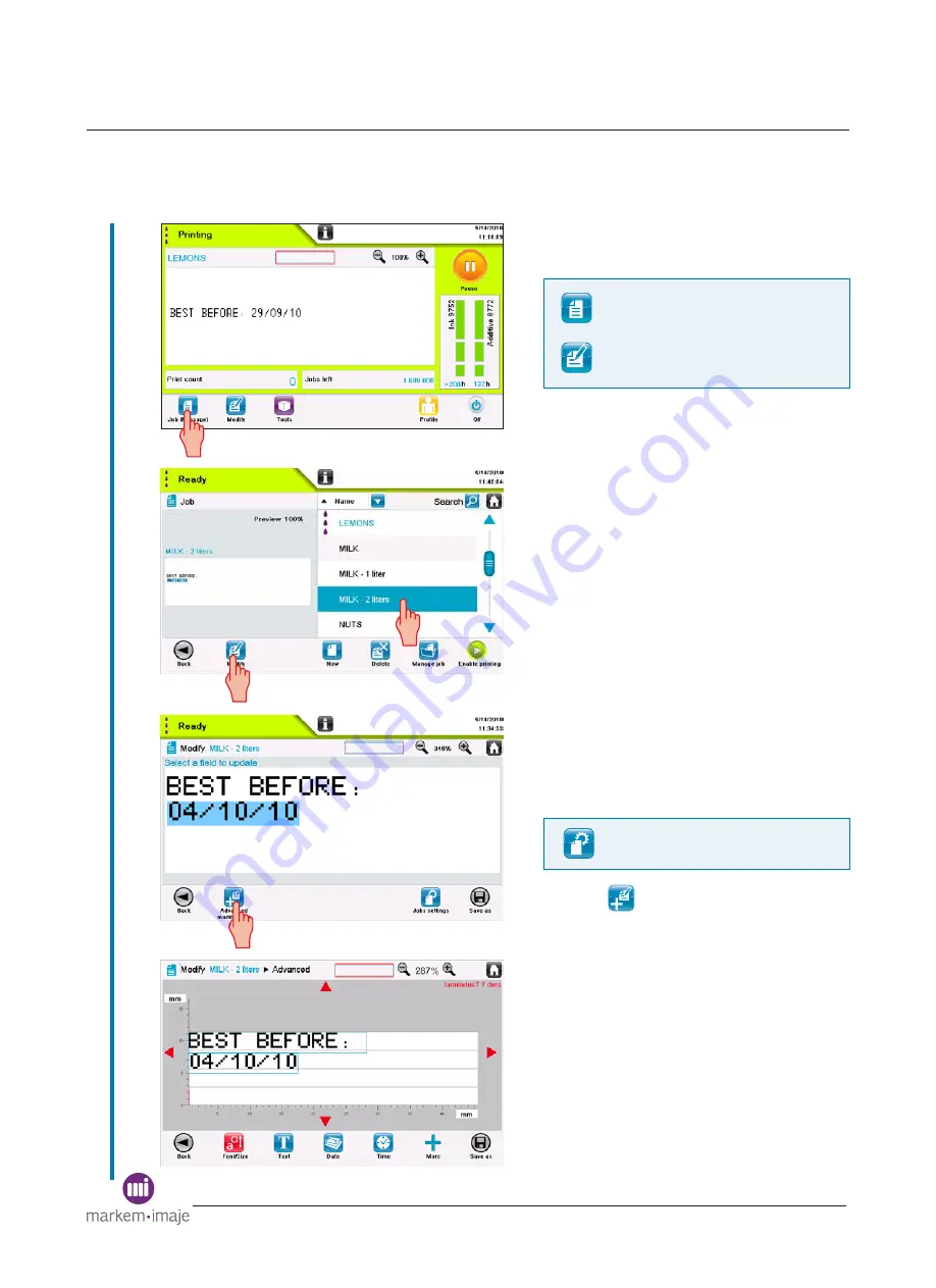 Markem Imaje 9232 User Manual Download Page 53