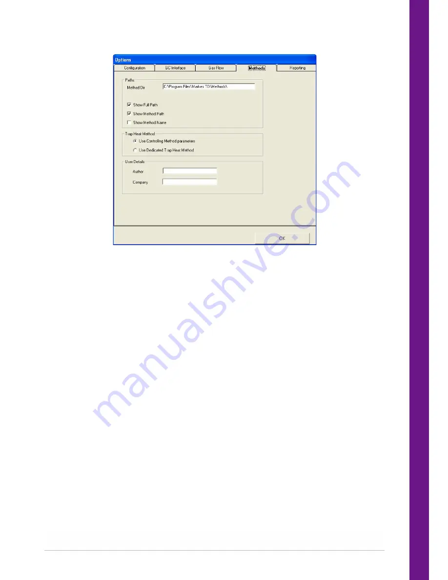 Markes International Unity 2 User Manual Download Page 34