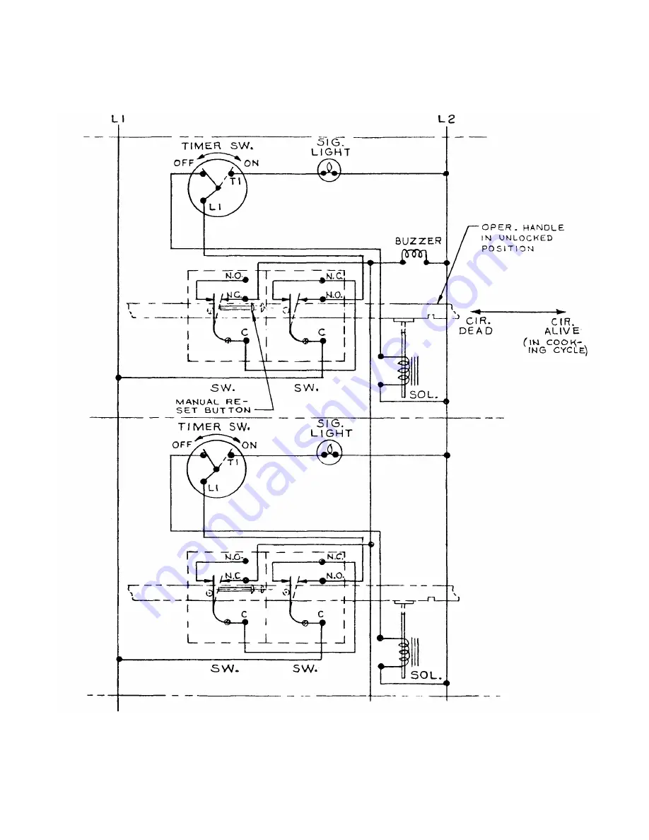 Market Forge Industries A Parts And Service Manual Download Page 21