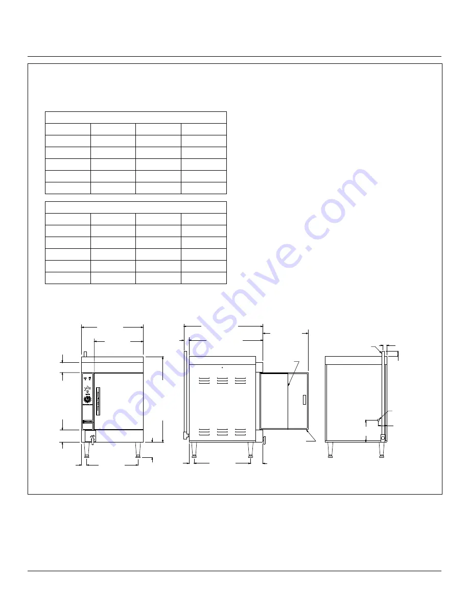 Market Forge Industries ALTAIR II Series Скачать руководство пользователя страница 5