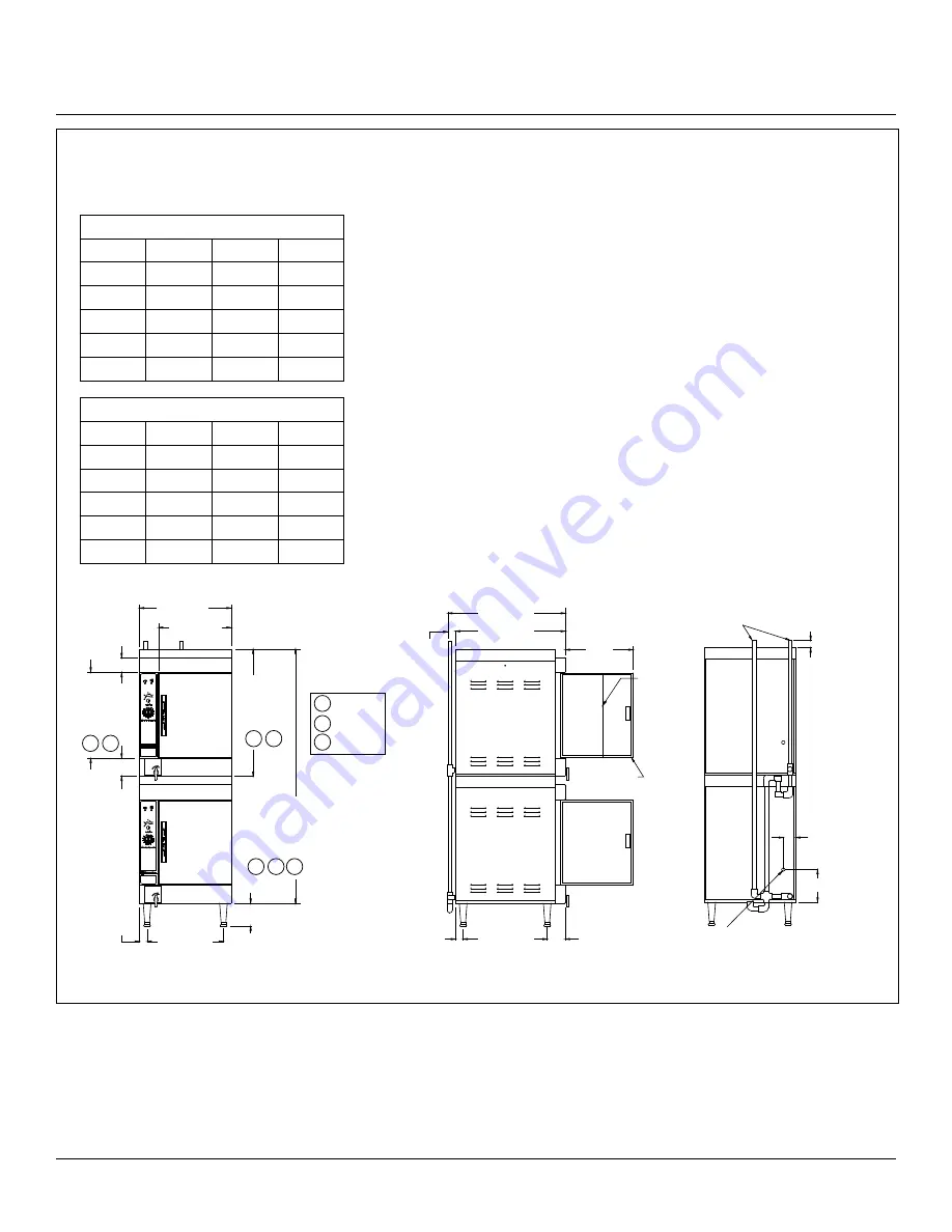 Market Forge Industries ALTAIR II Series Installation, Operation And Maintanance Download Page 6