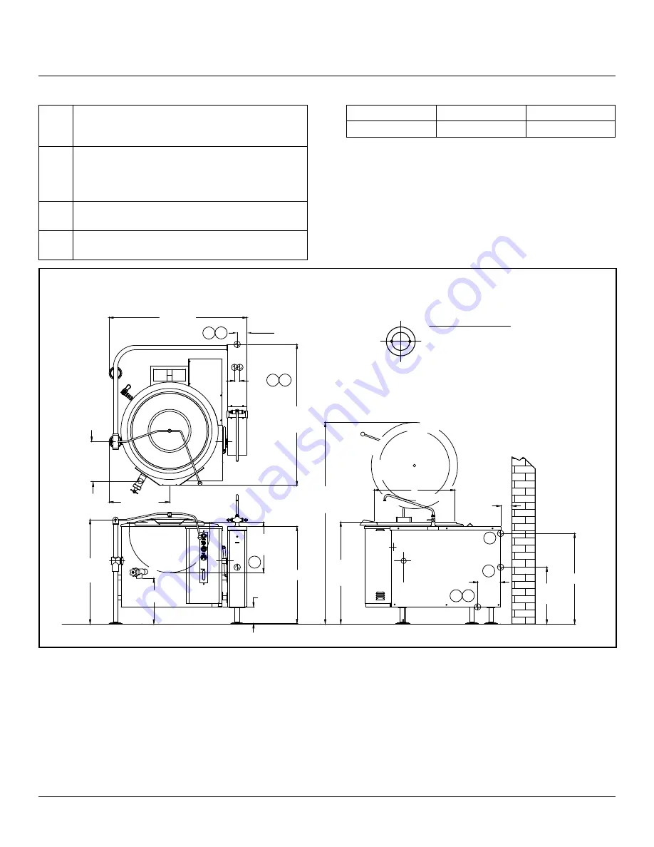 Market Forge Industries FT-40GLS Installation Operation & Maintenance Download Page 4